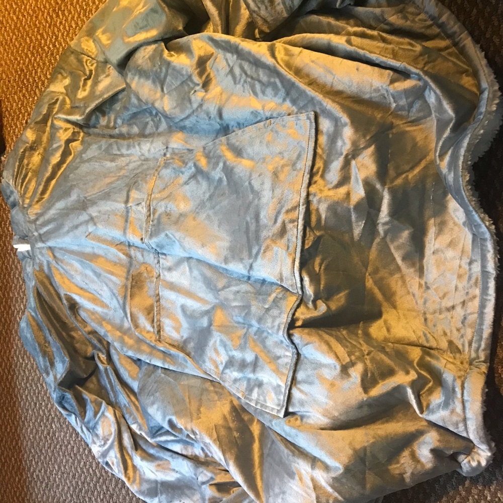 Grey Blanket Hoodie
